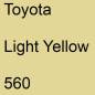 Preview: Toyota, Light Yellow, 560.